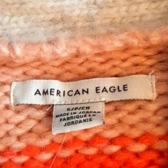 NWT American Eagle Outfitters Multicolor Striped Cardigan - Picture 5 of 8
